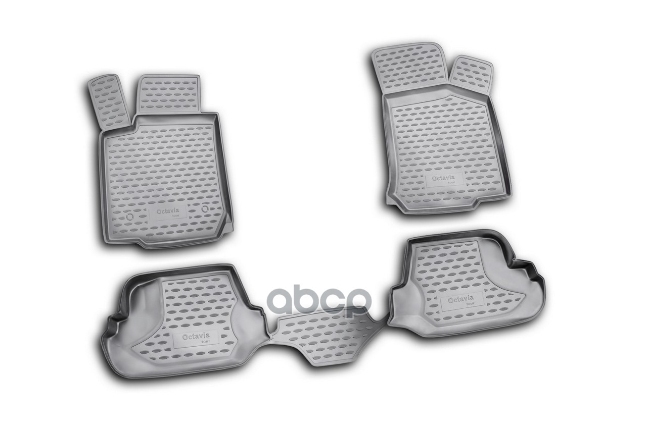 Коврики в салон SKODA Octavia Tour 1996->, 4 шт. (полиуретан) Autofamily арт. NLC4509210K