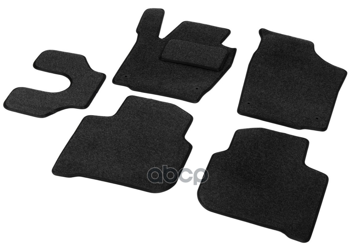 Текстильные Коврики Салона, Autoflex, Lux, Для Skoda Rapid Лифтбек 2013-2020 2020- / Volkswagen Polo Autoflex 5510101 Autofle...