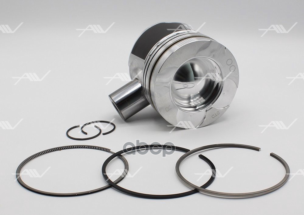 Pn-34741 Поршень С Кольцами 0.50 Toyota 1Vd-Ftv (Правый) (Комплект 8 Поршней, 2 Коробки По 4 Штуки) Autowelt Pn34741 Autowelt...