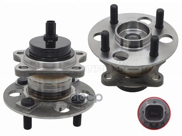 Ступичный узел задн. TOYOTA VITZ KSP90,NCP9#,SCP90/RACTIS NCP10#,SCP100/BELTA #SP92 05- (с ABS) BAIKOR арт. BKHB0063