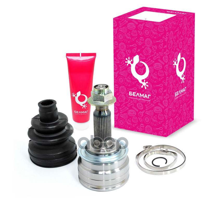 ШРУС наружный Nexia, Lanos (33 шлица, ABS-) BELMAG арт. BMOCJ011