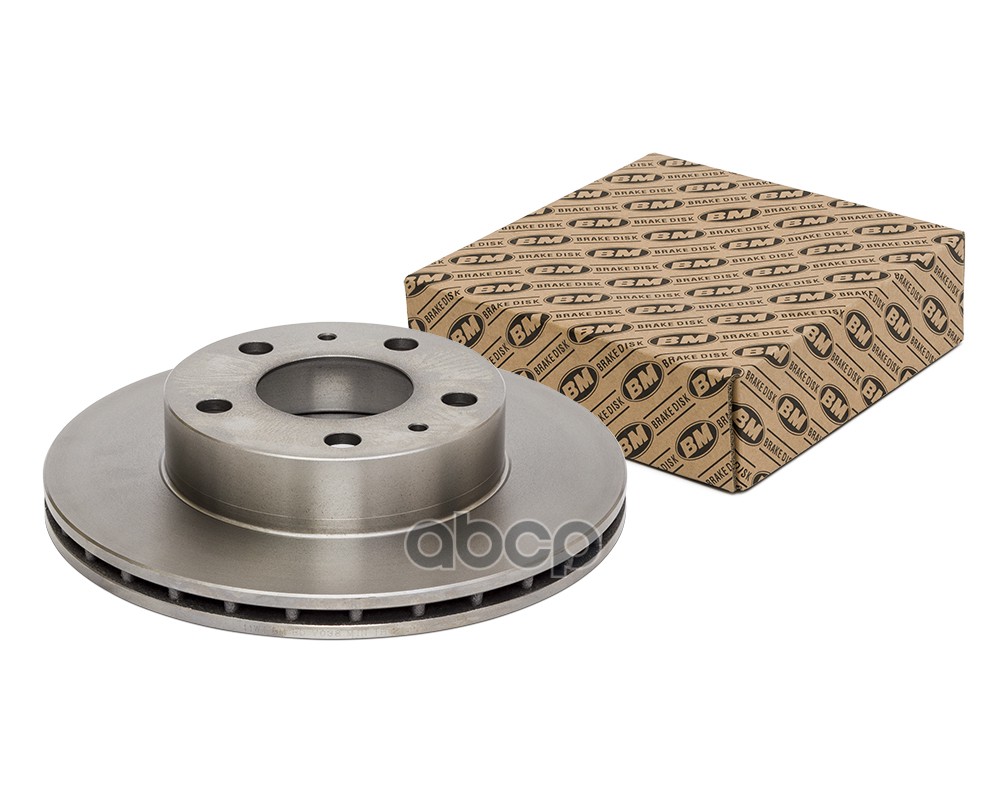 Диск тормозной передний вентилиреумый (1шт.)  BDV038 BM-Motorsport арт. BDV038