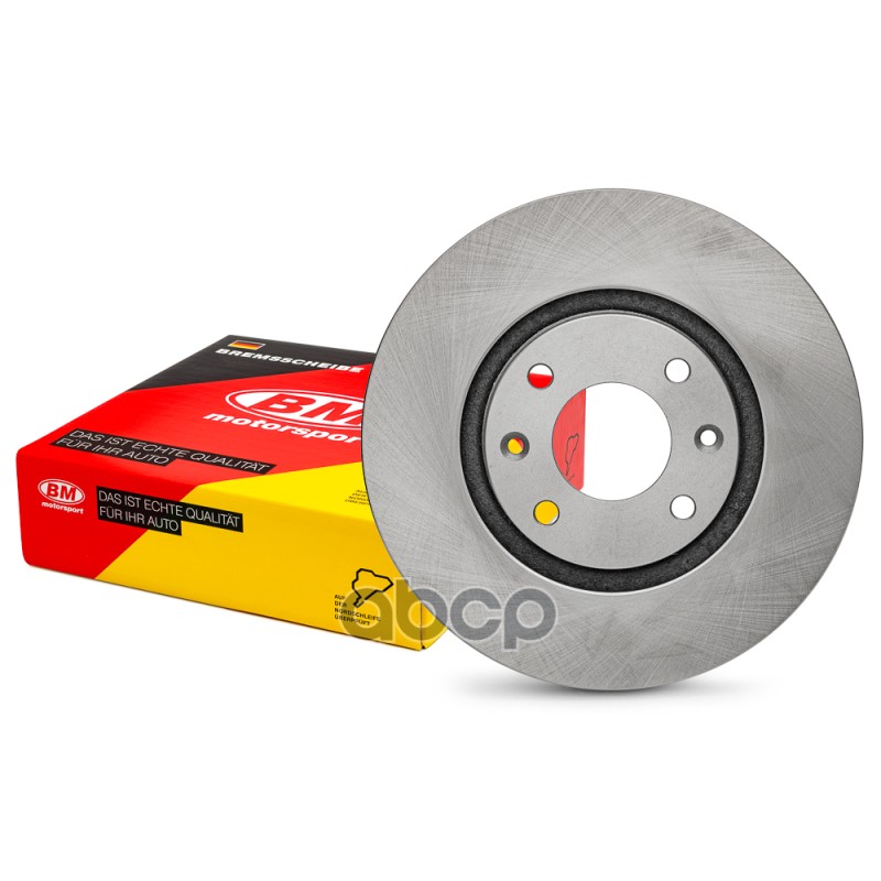 Диск тормозной передний вентилируемый 283X26MM 4/108(1шт.) BDV125 BM-Motorsport арт. BDV125