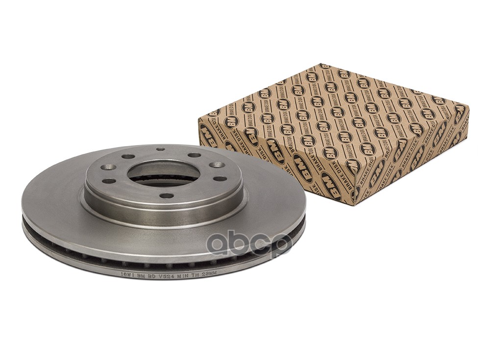 Диск тормозной передний вентилируемый (1шт.)  BDV524 BM-Motorsport арт. BDV524