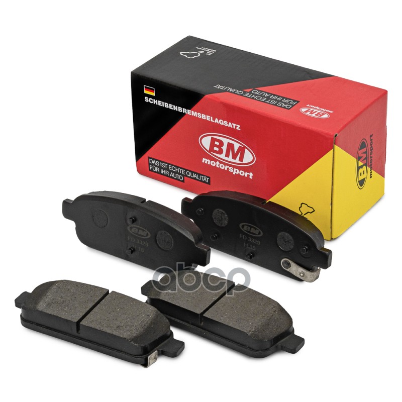 Колодки тормозные дисковые зад BM-Motorsport арт. FD3329