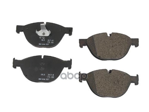 Колодки тормозные передние BMW арт. 34116851269