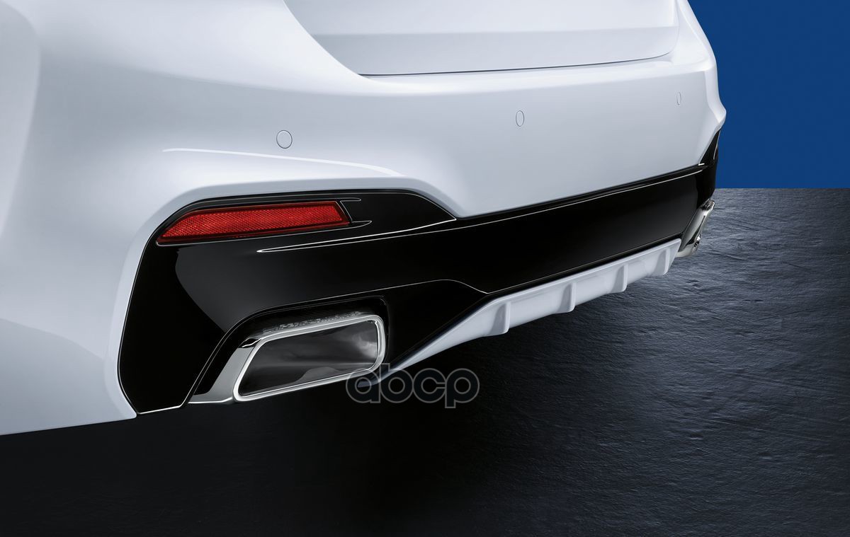 Задний Диффузор M Performance Черного Матового Цвета BMW арт. 51192412406