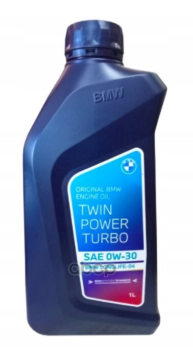 BMW Моторное масло синтетическое BMW TwinPower Turbo Longlife-04 0W-30 1л 83215B5A201 (83212465854)