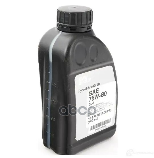 Масло трансмиссионное Hypoid Axle Oil G4 0,5л BMW арт. 83222447362