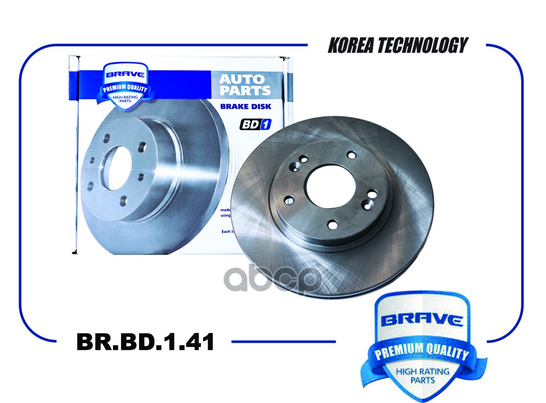 Диск Тормозной Передний BRAVE арт. BRBD141