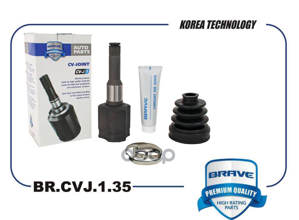 Шрус внутренний 94515705 BR.CVJ.1.35 правый АКПП Nexia 3 BR.CVJ.1.35 BRAVE арт. BR.CVJ.1.35