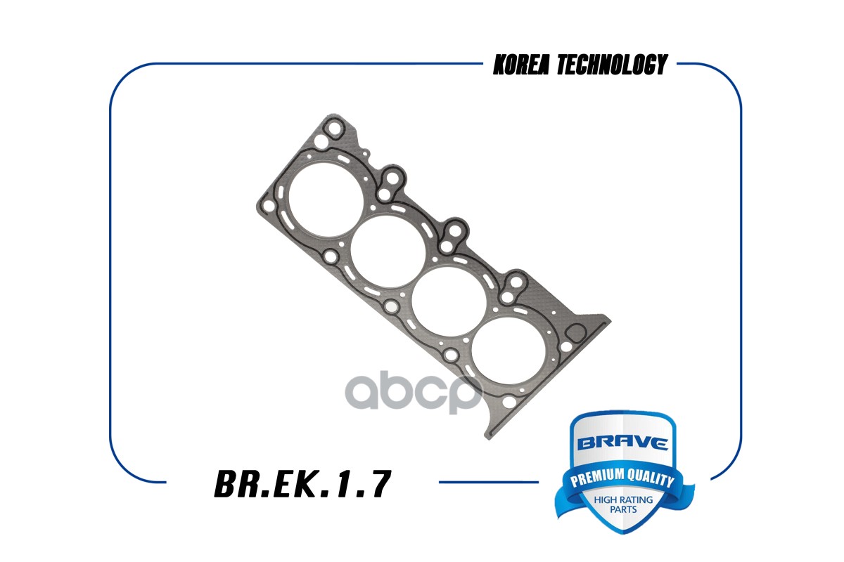 Прокладка ГБЦ 25181250 BR.EK.1.7 Aveo, Spark Асбест BRAVE арт. BREK17