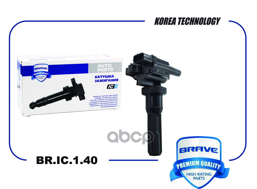 Катушка зажигания MD363552 BR.IC.1.40 Lancer IX, Outlander I 2.0i BRAVE арт. BRIC140