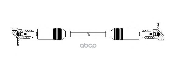 Провод высоковольтный Seat/VW BREMI арт. 117/60