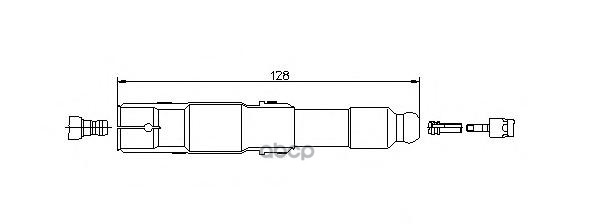 Наконечник В/В Свечной BREMI арт. 13229/1