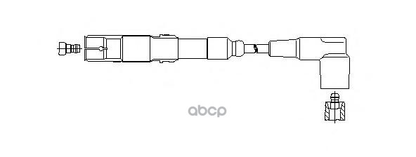 Провод высоковольтный Mercedes 65cm BREMI арт. 150/65