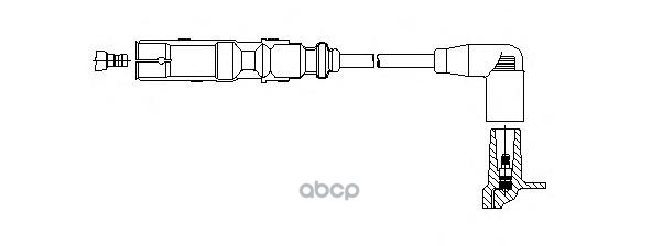 Провод высоковольтный Audi/Seat/Skoda/VW BREMI арт. 162/61