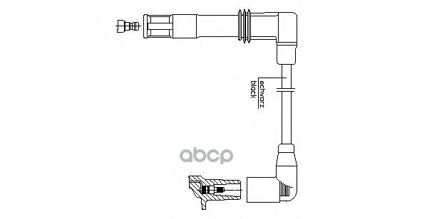Провод Высоковольтный Audi/Seat/Skoda/Vw BREMI арт. 1a13/26