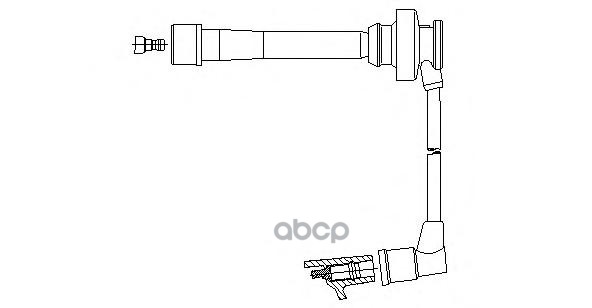 Провода В/В К-Т Mitsubishi Lancer/Galant -03 BREMI арт. 386/45