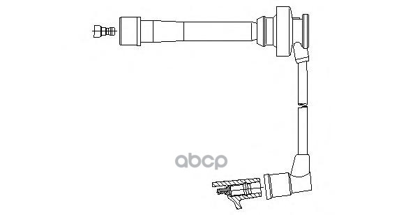 Провода В/В К-Т Mitsubishi Galant/Lancer V -03 BREMI арт. 386/58