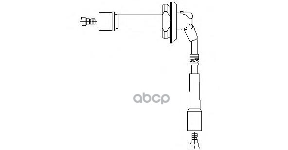 Провод  В/В  Subaru BREMI арт. 3a45e80