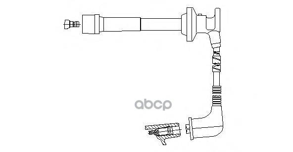 Провод Высоковольтный Ford/Mazda BREMI арт. 660f47