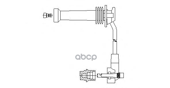 Провод Высоковольтный Ford Mondeo 1.6-2.0 93-00 BREMI арт. 813/15