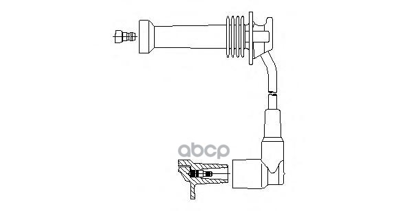 Провод высоковольтный Ford/Mazda2/Volvo s40 95- BREMI арт. 8a17/15