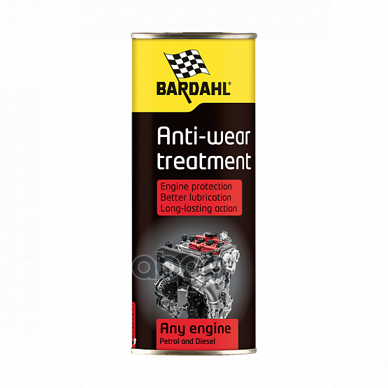 Присадка в моторное масло для снижения износа 400 мл BARDAHL LONG LIFE OIL TREATMENT Bardahl арт. 1216