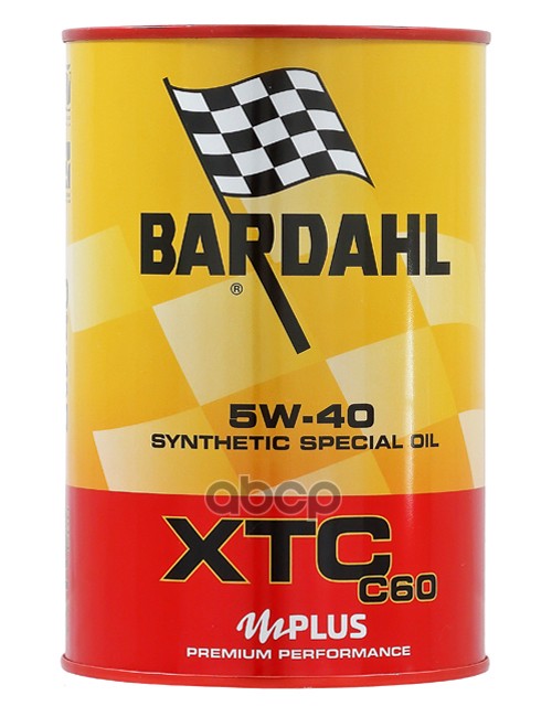 Масло моторное синтетическое BARDAHL XTC C60 5W-40 1л (334039) 334040 Bardahl арт. 334039