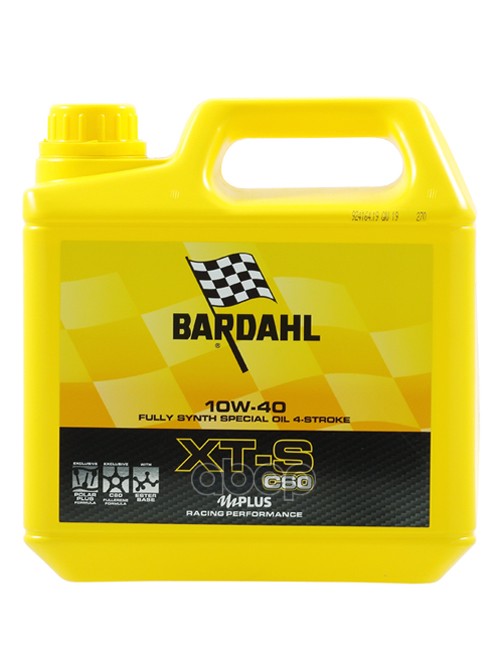 Bardahl Моторное Масло Xt-S Moto 4T 10W40 Син. (4Л)