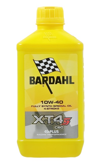 10W-40 Xt4s Sn, Jaso Ma/Ma2 Moto 4T 1Л (Синт. Моторное Масло) Bardahl арт. 357139