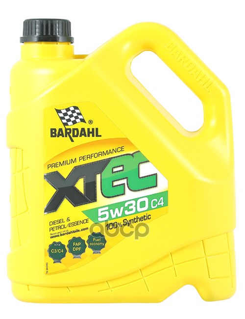 Bardahl Моторное масло XTEC 5W30 ACEA C4 син. (4л)
