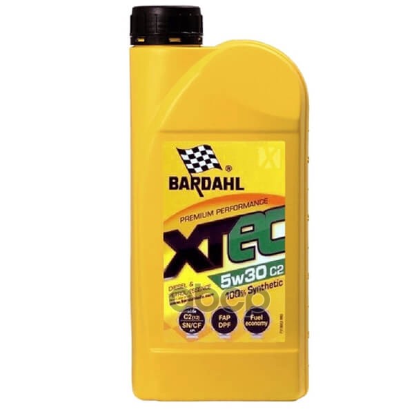 Bardahl Моторное масло XTEC 5W30 ACEA C2 син. (1л)