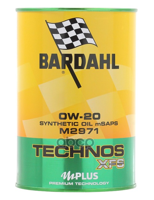 Bardahl 0W20 C5/Sn/Mb229,71 C60 Technos Xfs M2971 1Л (Специализированное Синт. Моторное Масло)