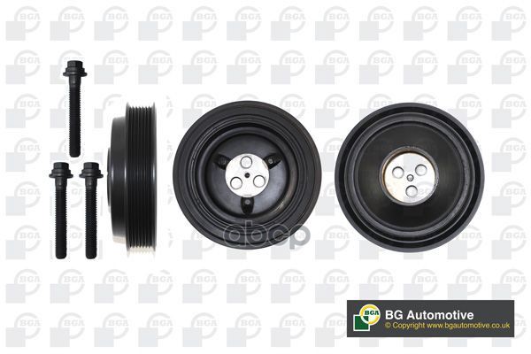 Шкив Коленвала Frd Transit 2.4Tdci (H9fb/Jxfa/Phfa) 06- (С Болтами) Bga арт. DP0835K