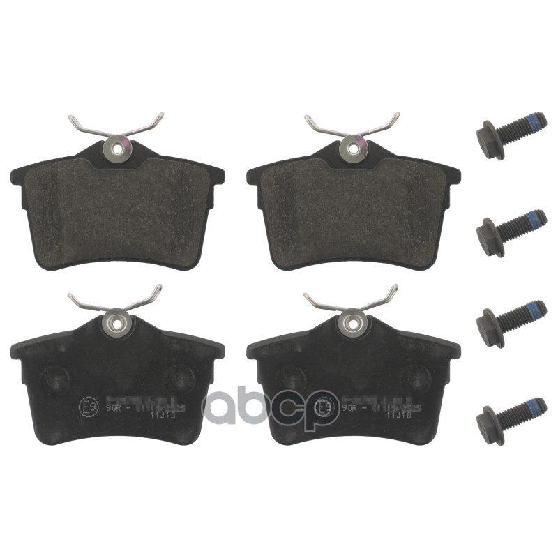 Колодки Тормозные Дисковые Citroen: Berlingo 1.6, 1.6 Hdi 110, 1.6 Hdi 75, 1.6 Hdi 9008- Peugeot: Partner Tepee 1.6, 1.6 Hdi ...