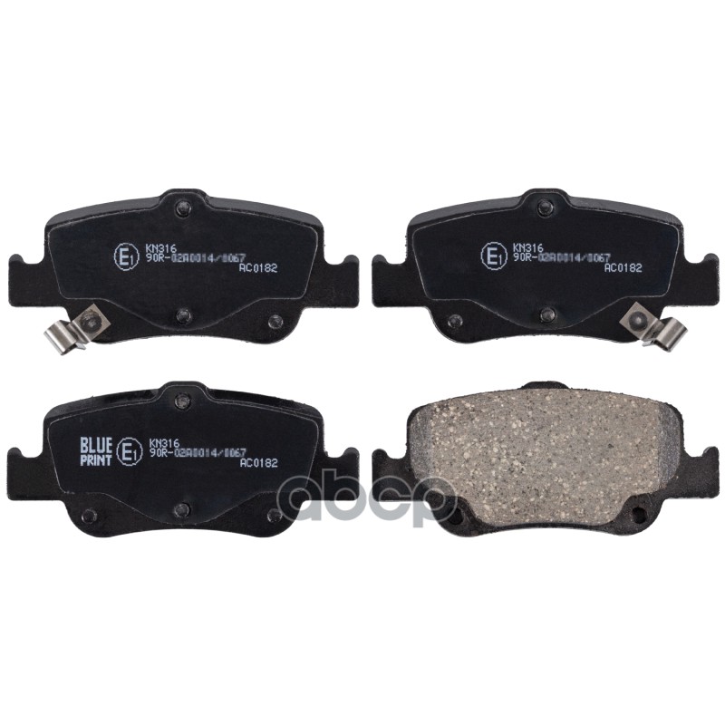 Колодки Тормозные Дисковые Toyota: Auris 1.4 D-4D, 1.4 Vvti, 1.6 Vvti, 2.0 D-4D, 2.2 D 06 -, Corolla Седан 1.4 D-4D, 1.6, 2.0...