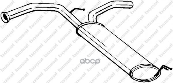 Основной Глушитель Bosal арт. 135721