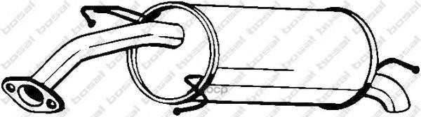 Глушитель Задняя Часть Bosal арт. 141219