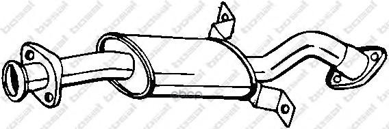 Глушитель Средняя Часть Bosal арт. 177255