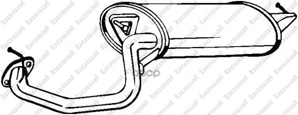 Элемент Выхлопной Системы Bosal арт. 228151