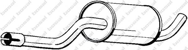Глушитель Средняя Часть Bosal арт. 235017