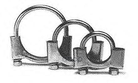 Хомут глушителя BOSAL 250-958 Bosal арт. 250-958