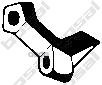 Кронштейн глушителя резиновый BOSAL 255-102 Bosal арт. 255-102
