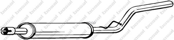 Резонатор VW Caddy III 04-> mot.1,6L 102pS BOSAL 279-313 Bosal арт. 279-313