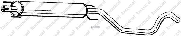 Глушитель OPEL BOSAL 285-423 Bosal арт. 285-423