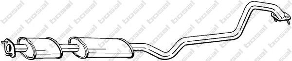 Средняя часть глушителя NISSAN Almera N16 /с катализатором BOSAL 288-389 Bosal арт. 288-389