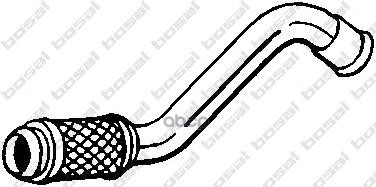 Труба выхлопной системы PSA Berlingo II/Partner II mot.1,6HDI BOSAL 713-077 Bosal арт. 713-077