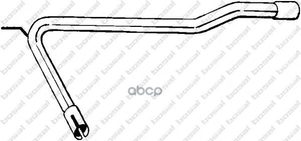 Приемная Труба Глушителя Bosal арт. 843737